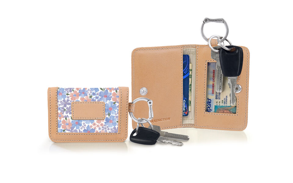 Kent Keyring Wallet - Caitlin Wilson - Leather Patch